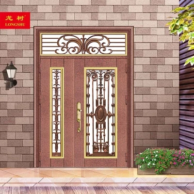 龍樹（Longshu）不銹鋼大門入戶門進戶門單門雙門子母門安全定制